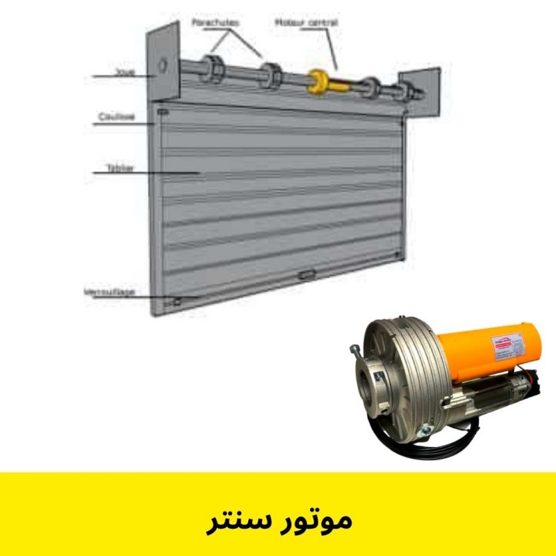 موتور باب صاج - الومنيوم سنتر - وسط