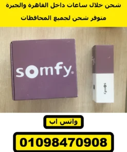 ريسيفر سومفي RTS بمدخل مفتاح لموتور الشيش — Somfy RTS receiver with dry contact 1841102 — الكرتونة مع علبة Keytis 2 RTS — صورة 15