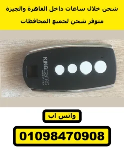 ريموت King Gates Stylo 4K إيطالي 4 زراير — KING gates Stylo 4K remote — صورة أمامية بالأربع زراير — صورة 1