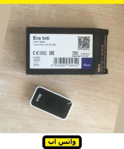 ريموت Nice Era Inti 2 إيطالي بزرارين — Nice Era Inti INTI2 remote — الريموت مع علبته — صورة 5