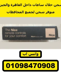ريموت Nice Era Inti 2 إيطالي بزرارين — Nice Era Inti INTI2 remote — جنب العلبة — The Nice remote controls — صورة 8