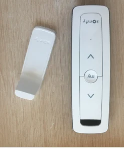 ريموت سومفي Situo 1 RTS لموتور الشيش — Somfy Situo 1 RTS remote — مع حامل الحيطة — صورة 2