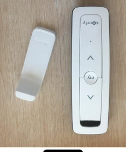 ريموت سومفي Situo 1 RTS لموتور الشيش — Somfy Situo 1 RTS remote — مع حامل الحيطة واقف — صورة 3