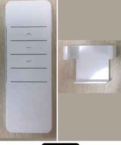 ريموت شيش حصيرة 1 قناة مع حامل الحيطة | 1-channel remote with wall holder