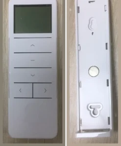 ريموت شيش حصيرة 16 قناة بشاشة مع قاعدة الحيطة | 16-channel LCD remote with wall base