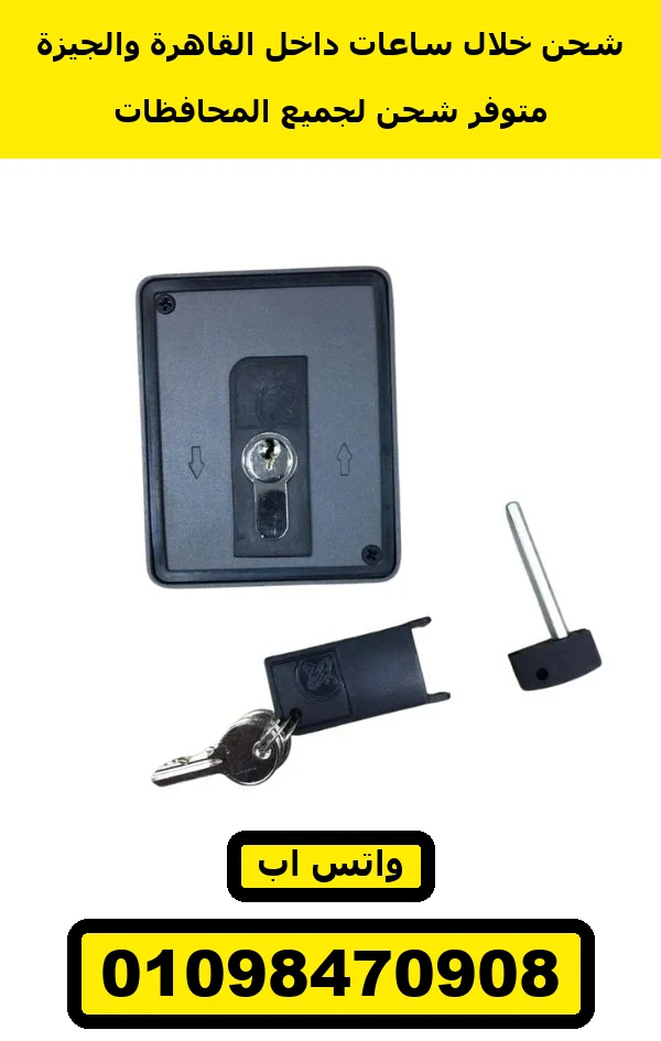 مفتاح-فرامل-موتور-سنتر-صورة-3 مفتاح باب أوتوماتيك فرامل انكية للموتور السنتر — key switch with brake release — صورة 6